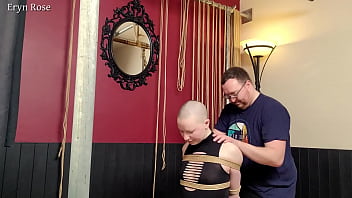 Strappado suspension with christian red