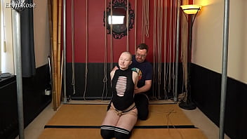 Strappado suspension with christian red