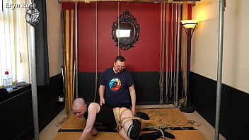 Strappado suspension with christian red