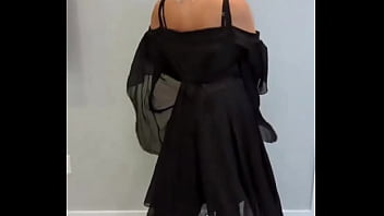 Showing off my new vampire fangs & vampire costume