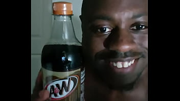 Who wants some caffeine free rootbeer soda beverage with rootbeer flavored anus for free 2