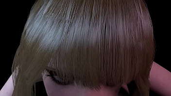 Cute blonde blowjob in the dark 3d porn