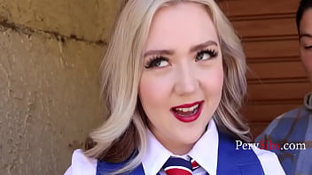 Stepsisters make an exception and share a dick just this once eva nyx khloe kingsley