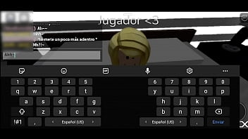 Chica guapa me hace sentir bien en roblox