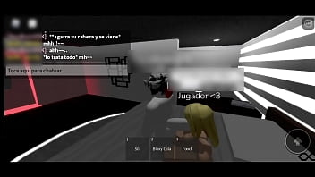 Chica guapa me hace sentir bien en roblox