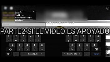 Chica guapa me hace sentir bien en roblox