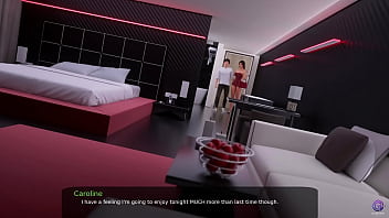 Stepsister and stepbro share a bed in a hotel room 3d hentai animated porn milfy city
