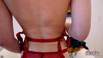 Petite brunette coed wendy gives a bj and a rimjob to a juicy hard cock