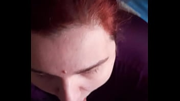 A lot of cum on face and lips