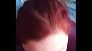 A lot of cum on face and lips