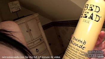 Shot at home intimate bath casting