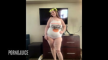 Promo hot new blonde bbw makes big black man cum in her mouth