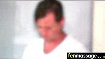 Massage girl sucks the tip for a tip 22