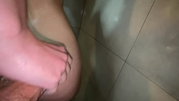 Shower with my maid after work