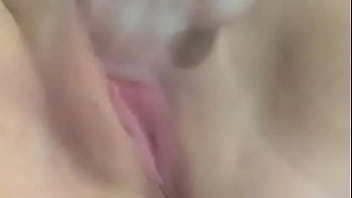 Ex girlfriend playing with her pussy