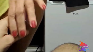 Meu cliente gravou a nossa foda gozei demais na pica e claro pedi leitinho na boca