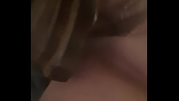 Naughtyjenn bouncing on big dildo