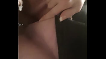 Naughtyjenn bouncing on big dildo