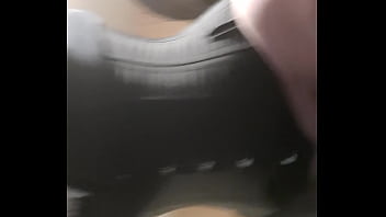 Naughtyjenn bouncing on big dildo