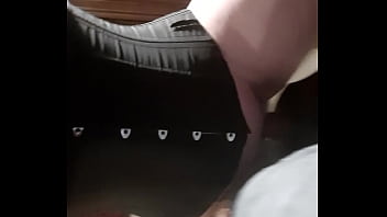 Naughtyjenn bouncing on big dildo