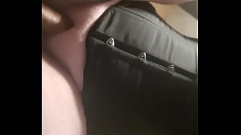 Naughtyjenn bouncing on big dildo