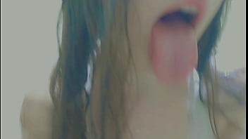 Girl Wearing A White Tshirt And Masturbation At Shower thumbnail
