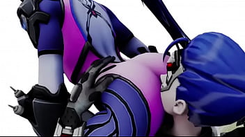 Overwatch widowmaker selfcest assworship