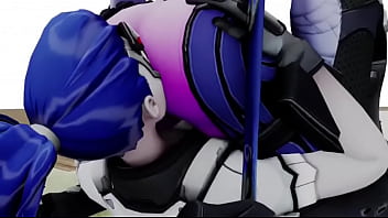 Overwatch widowmaker selfcest assworship