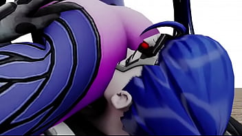 Overwatch widowmaker selfcest assworship