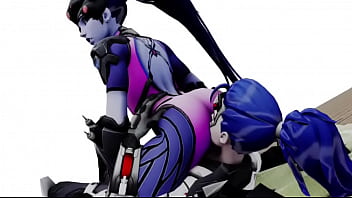 Overwatch widowmaker selfcest assworship