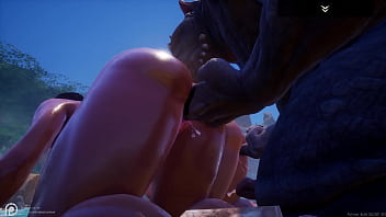 Two milsf get there pussy pounded