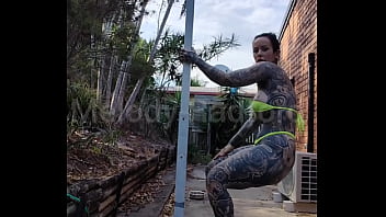 Micro bikini twerking and pole dancing melody radford leaked