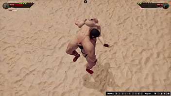 Lillith vs grizzly bear nf3d video game mixed sex combat arena