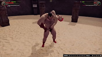 Lillith vs grizzly bear nf3d video game mixed sex combat arena