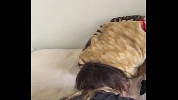 In the room getting head