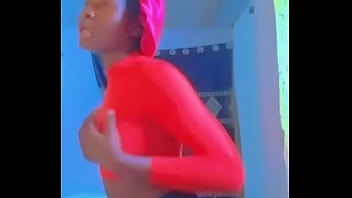 Beautiful girl with standing nipples