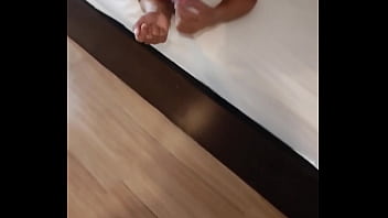 Thai milf crawl to suck my cock and i give her creampie