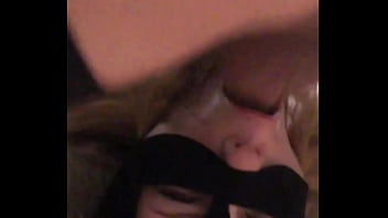 Bound karla rose gets a quick rough facefuck