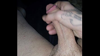 Stroking the dick