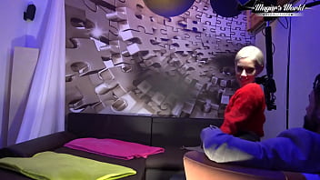 Behind the scenes of nesty gets her pussy satisfied