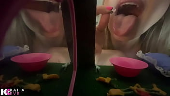 Day 4 breeding for feeding tiny experiment at goddess kaiia's tiny playhouse