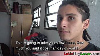 Amateur Hispan Twink Cain Serving His Chiefs Dirty Wishes thumbnail