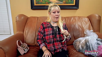 Beautiful busty blonde nikki j sucks and rides a cock in sexy positions