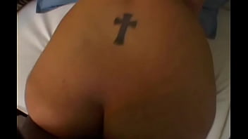 She sucks it first of course with her eager mouth and then lets jon jon pound her wet and