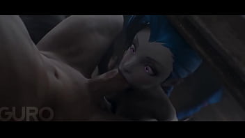 Jinx blowjob