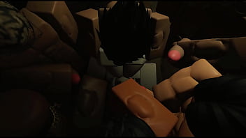 Roblox girl gangbanged in an alleyway