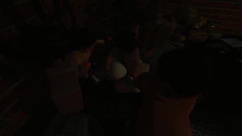 Roblox girl gangbanged in an alleyway