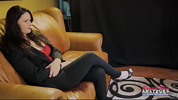 Big titted brunette kylie shae masturbates and sucks a dick to swallow cum