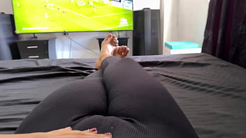 Mientras veo el partido de colombia queria divertirme un poco