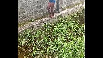 Something happen while returning home i have to go inside bush to look for something to help my self i found cucumber in the bush